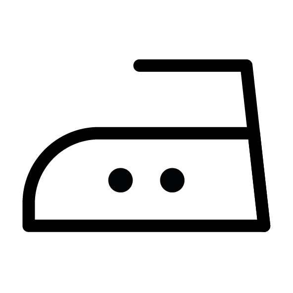Iron at medium temperature (Max. 150º)