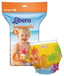 Libero Бебешки еднократни пелени бански Swimpants S (7-12 кг.) 6 бр.
