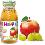 HiPP БИО Сок от ябълки и грозде 4+ 200 мл.