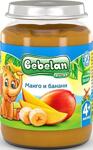 Bebelan Бебешко плодово пюре Манго с банани 4+ 190 гр.