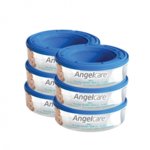 Angelcare Пълнител за кошче за употребени пелени Captiva 6 бр. CAB3