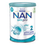 Nestle Бебешко адаптирано мляко NAN Optipro 2 6+ 400 гр.