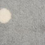 Zaffiro Памучно бебешко одеяло сиво/бяло Spots 75x100 см