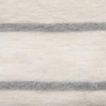 Zaffiro Памучно бебешко одеяло сиво/бяло Strips 75x100 см