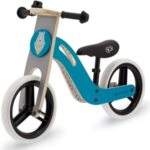Kinderkraft Детско дървено колело за баланс UNIQ Turquoise 2766