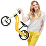 Kinderkraft Детско дървено колело за баланс Uniq Turquoise