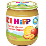 HiPP Бебешко пюре Слънчеви плодове 4+ 125 гр.