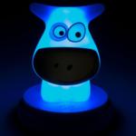 Alecto Детска нощна LED лампа Кравичка