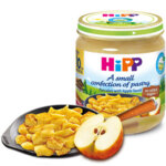 HiPP Бебешко пюре Палачинки с мус от ябълки 10+ 200 гр.