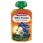 Plasmon Плодова закуска Ябълка с боровинки 6+ 100 гр. 2462