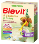 Blevit Plus Duplo Бебешка безмлечна каша 8 житни растения с плодове 5+ 600 гр.