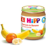 HiPP Бебешко пюре Кайсия с банани 4+ 125 гр.