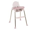 Kikkaboo Столче за хранене Sky-High Pink 2020 31004010075