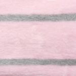 Zaffiro Памучно бебешко одеяло сиво/розово 75x100 см