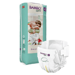 Bambo Nature Еко пелени Tall pack р-р 4 L (7-14 кг.) 48 бр.