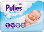 Pufies Бебешки пелени Sensitive Newborn р-р 1 (2-5 кг.) 36 бр.