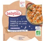 Babybio Био меню с пащърнак, морков и царевичен грис 12+ 230 гр.