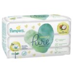 Pampers Бебешки мокри кърпички Pure Protection Coconut 3x42 бр.