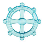 Akuku Гризалка с течност Water filled teether Blue Wheel 0356