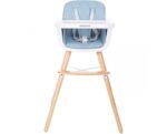 Kikkaboo Дървен стол за хранене Woody Blue 31004010084