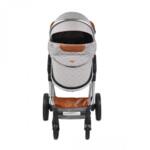 Moni Комбинирана детска количка 2в1 Alma светлосив