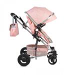 Moni Комбинирана детска количка 2в1 Gigi розова