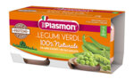 Plasmon Бебешко пюре Бобови култури със зеленчуци 6+ 2х80 гр.