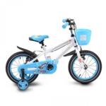 Moni Детски велосипед 14" със светеща рамка 1490 син