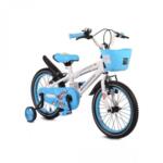 Moni Детски велосипед 16" със светеща рамка 1690 син