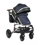 Moni Комбинирана бебешка количка Gala Premium Azure