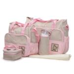 Moni Комплект чанти за аксесоари Stella розов