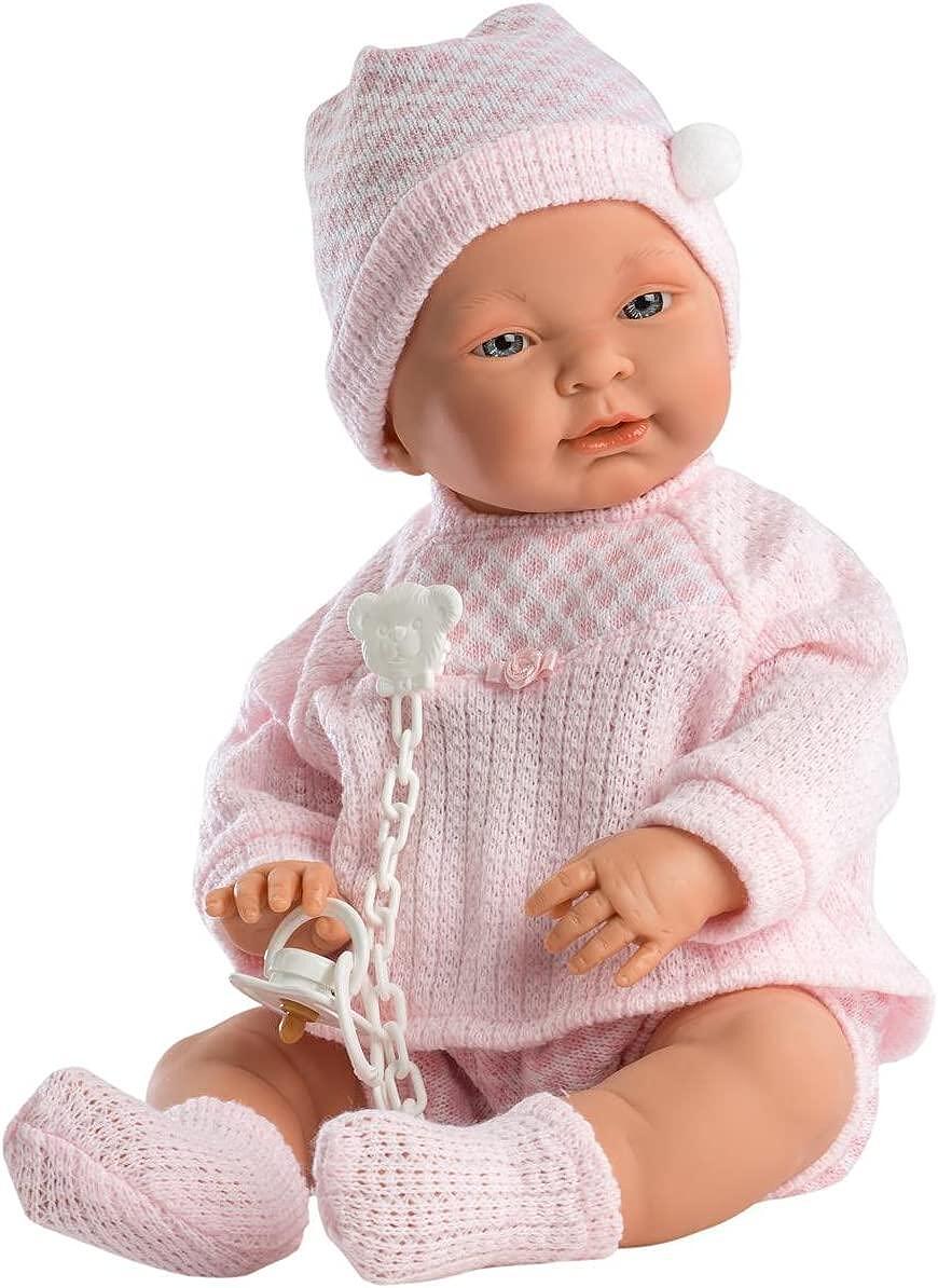 Llorens Детска кукла новородено Sofia с аксесоари 45 см.