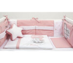 Bambino Casa Луксозен спален комплект от 8 части Paris rosa