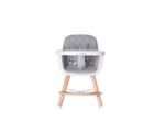 Kikkaboo Дървен стол за хранене Woody Grey 31004010082