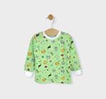 Rainy Детска пижама с дълъг ръкав Print green