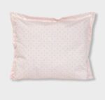 Rainy Комплект бебешка възглавница с калъфка 40х60 см Sleepy розова
