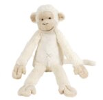 Happy Horse Бебешка играчка Маймунката Mickey 32см бяла