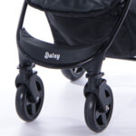 Lorelli Детска количка Daisy Basic с покривало Black&Silver Blue 10021632124