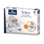 Lorelli Бебешки шезлонг Enjoy Grey Rabbits 10110112139
