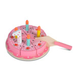 Moni Toys Дървена Торта Happy Birthday 4223N