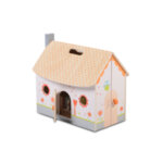 Moni Toys Сгъваема дървена къща за кукли 4139