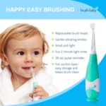 Brush-baby Електрическа четка за зъби Sonic 0-3 г. зелена
