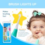 Brush-baby Електрическа четка за зъби Sonic 0-3 г. зелена