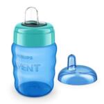 Philips Avent Чаша за лесен преход без дръжки 9м+ 260 мл. синя