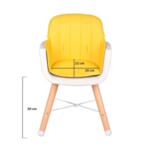 Buba Столче за хранене 2в1 Carino сиво NEW022854