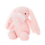 Minikoioi Мека играчка със залъгалка Sleep Buddy Pink Bunny