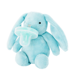 Minikoioi Мека играчка със залъгалка Sleep Buddy Blue Bunny