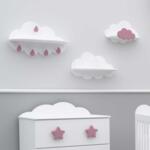 Bambino Casa Рафт-закачалка облаче Montessori Allegria Clody rosa 2176