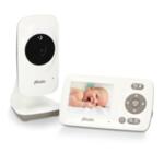 Alecto Видеофон за бебе 2.4" с цветен дисплей бял DVM-71