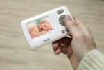 Alecto Видеофон за бебе 2.4" с цветен дисплей бял DVM-71